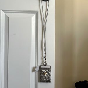 Coach lanyard/keychain ID Holder